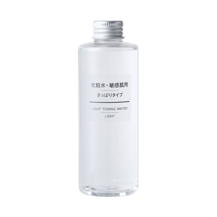 muji sensitive skin toning water light muji sensitive skin toning water light