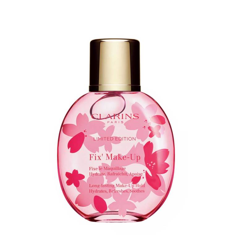 Clarins Limited Edition Sakura Fix’ Make-Up 櫻花限定版長效定妝噴霧 