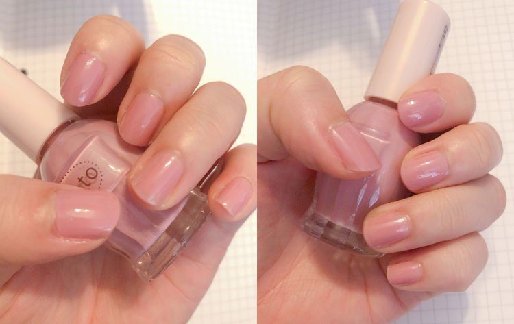 3大日本開架指甲油品牌推薦｜恍如Gel甲效果亮麗｜超百搭裸粉色甲油試色  