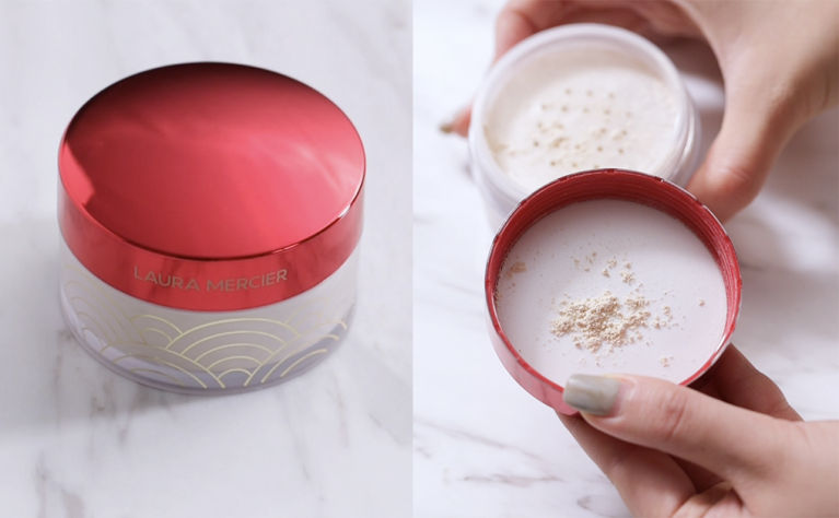 碎粉推介3. Laura Mercier Translucent Loose Setting Powder 柔光透明蜜粉