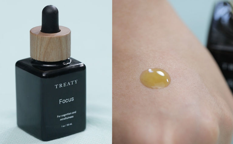 大麻二酚（CBD）脷底液：Treaty Focus CBD Tincture $1,350/30ml