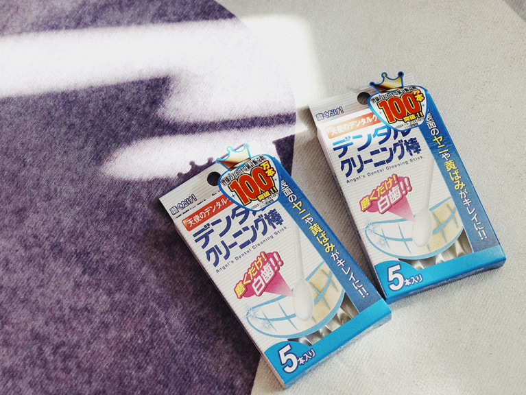 美白牙齒急救法寶：Dental Cleaning 美白牙齒棉花棒 約$40