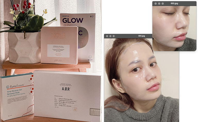 anti aging and moisturizing mask