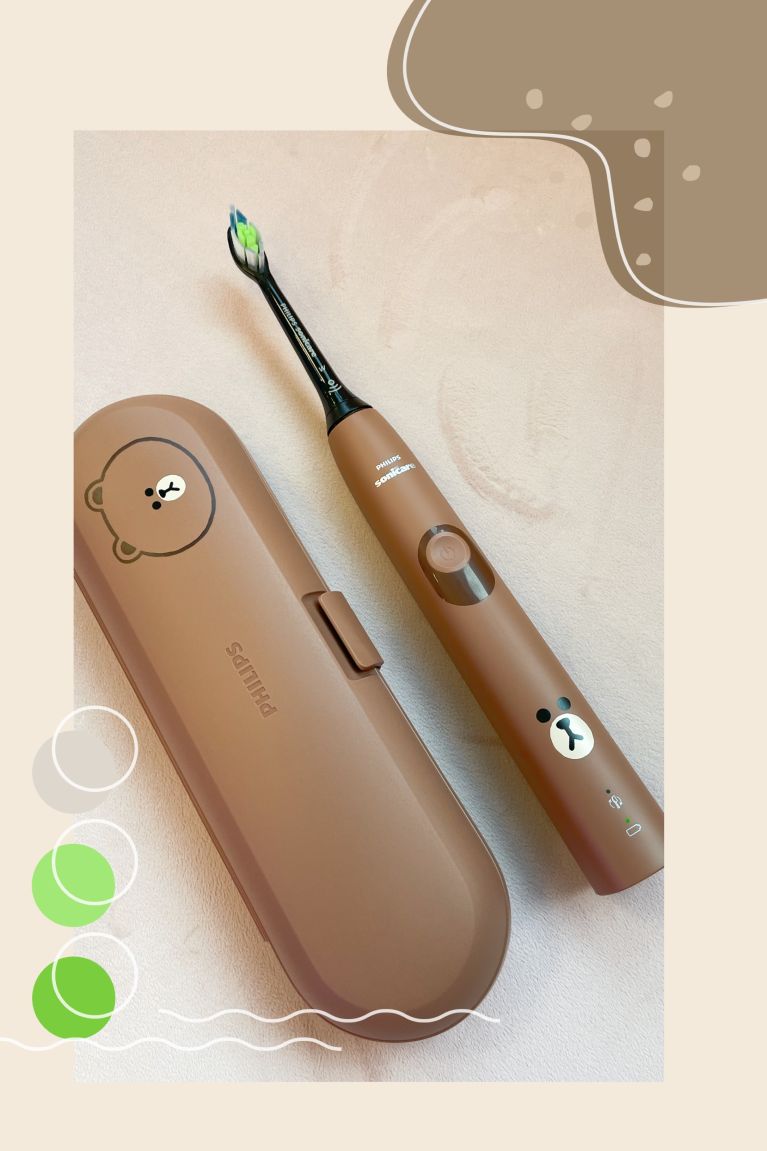 編輯推介美白牙齒產品1. Philips Sonicare 4200 系列聲波震動牙刷 - 「LINE FRIENDS MEETS Philips特別版」