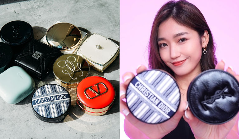 9款歐美VS韓國氣墊粉底比拼⚡YSL、Valention、Givenchy 時尚奢華皮革包裝會虛有其表嗎？