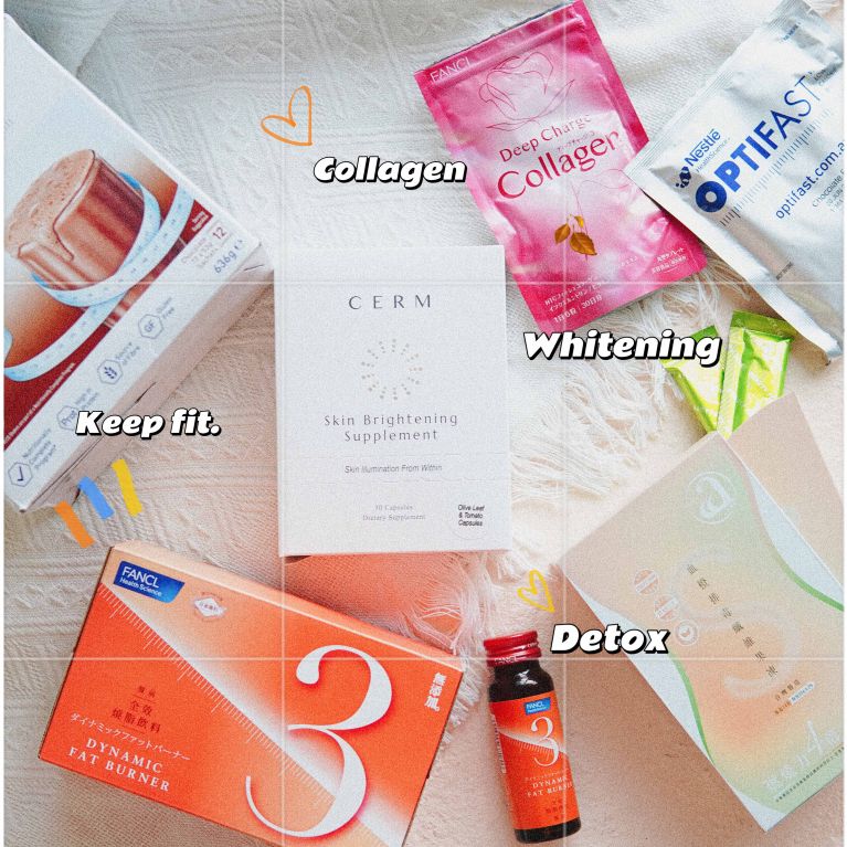 吃下肚的「護膚品」│ 30+女生要靠外敷內服！編輯嚴選6款抗氧、美白、纖體保健品