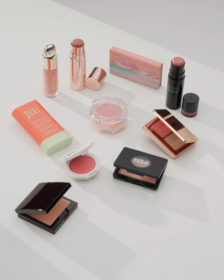 胭脂妝容新趨勢｜3大胭脂隱藏用法！Sephora 人氣胭脂膏、胭脂液、胭脂粉推介