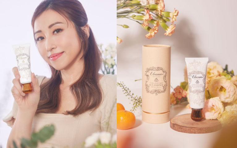 高分好評推介：Eleanor SPF50+PA++++輕羽素肌水凝防曬精華 