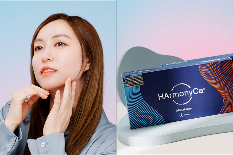 及早鎖住年輕精緻美！HArmonyCa™美神針™一次即現提升+Boost Up膠原